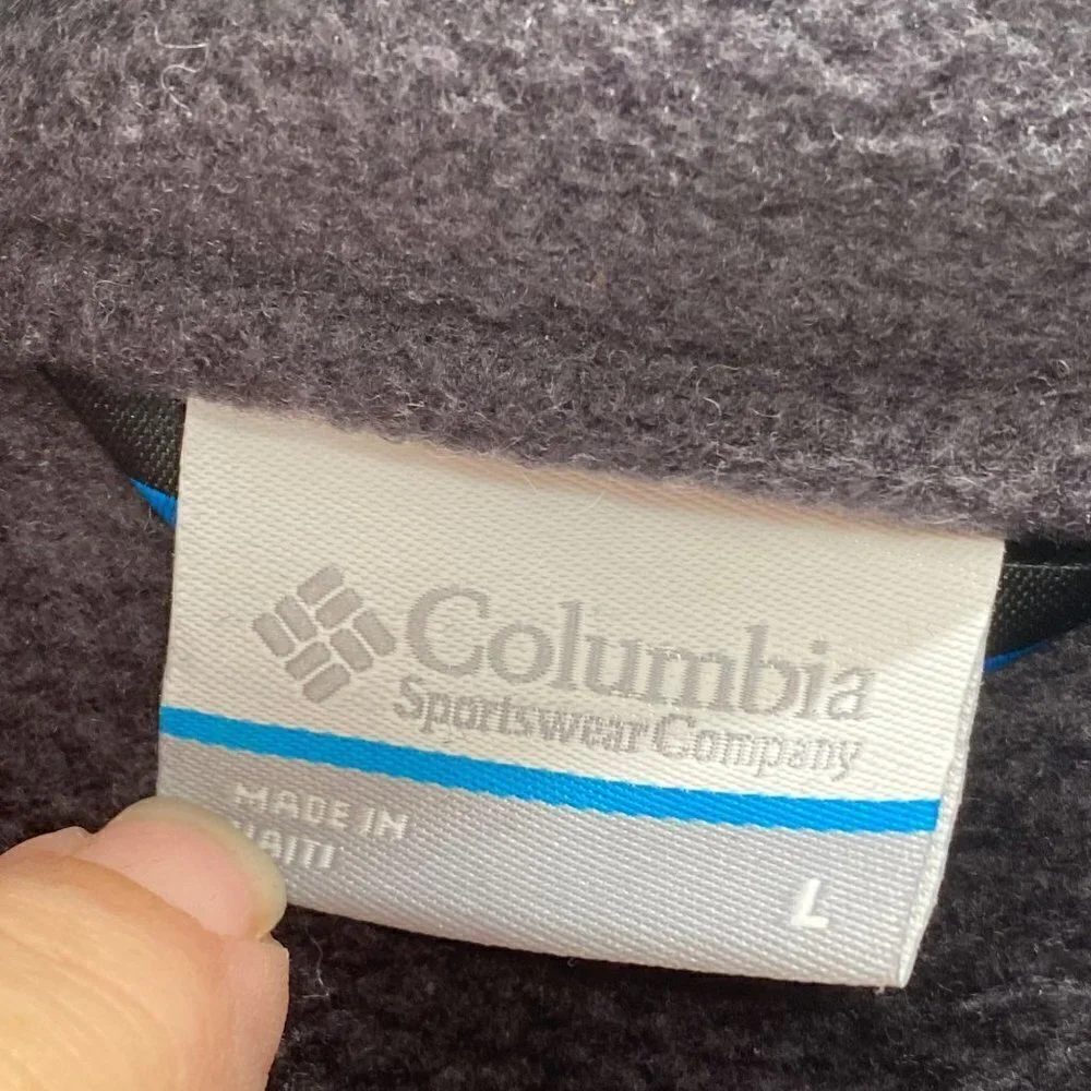 Columbia size mens
